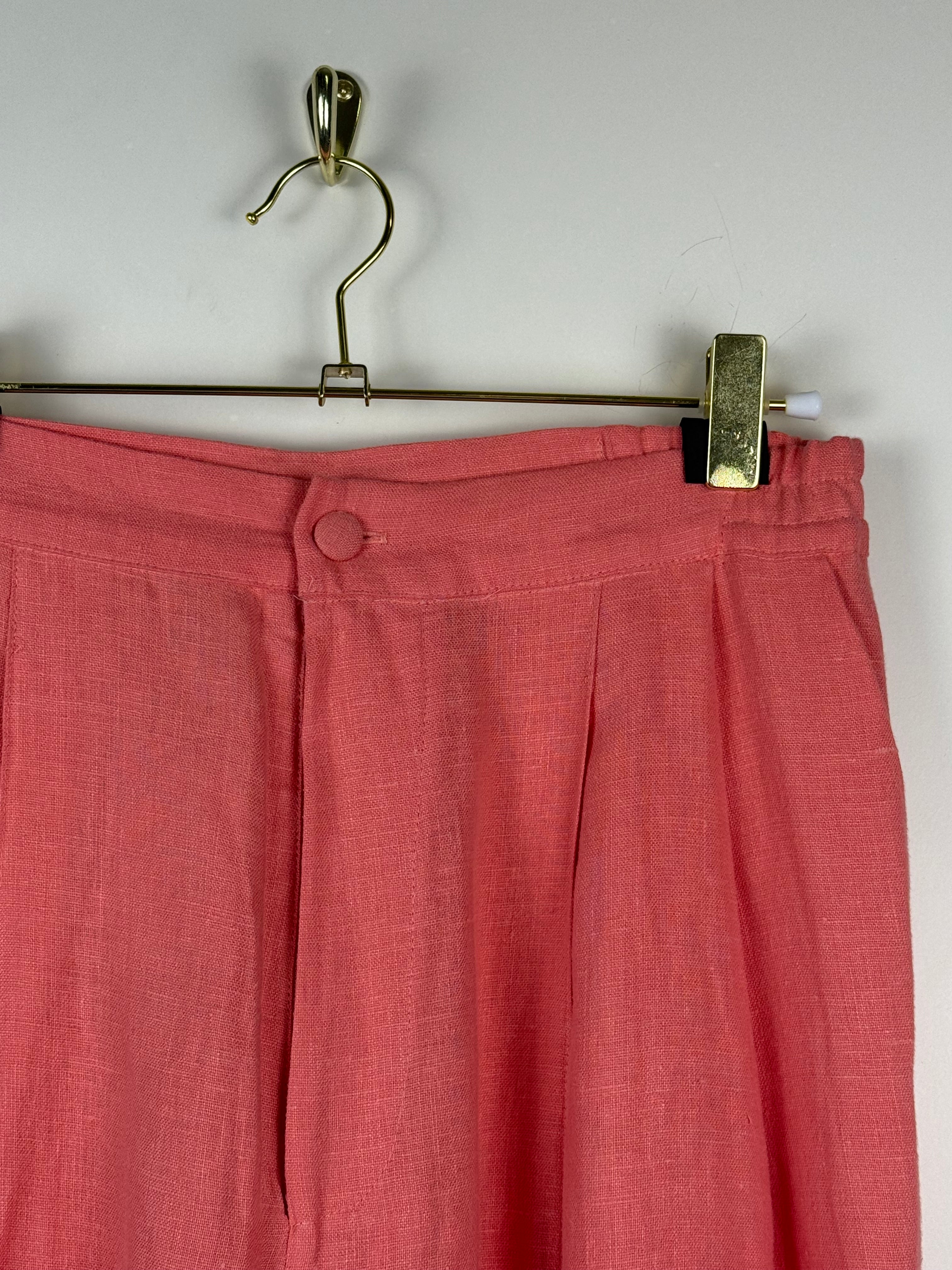Sleeper Linen Pants Coral Sz. S