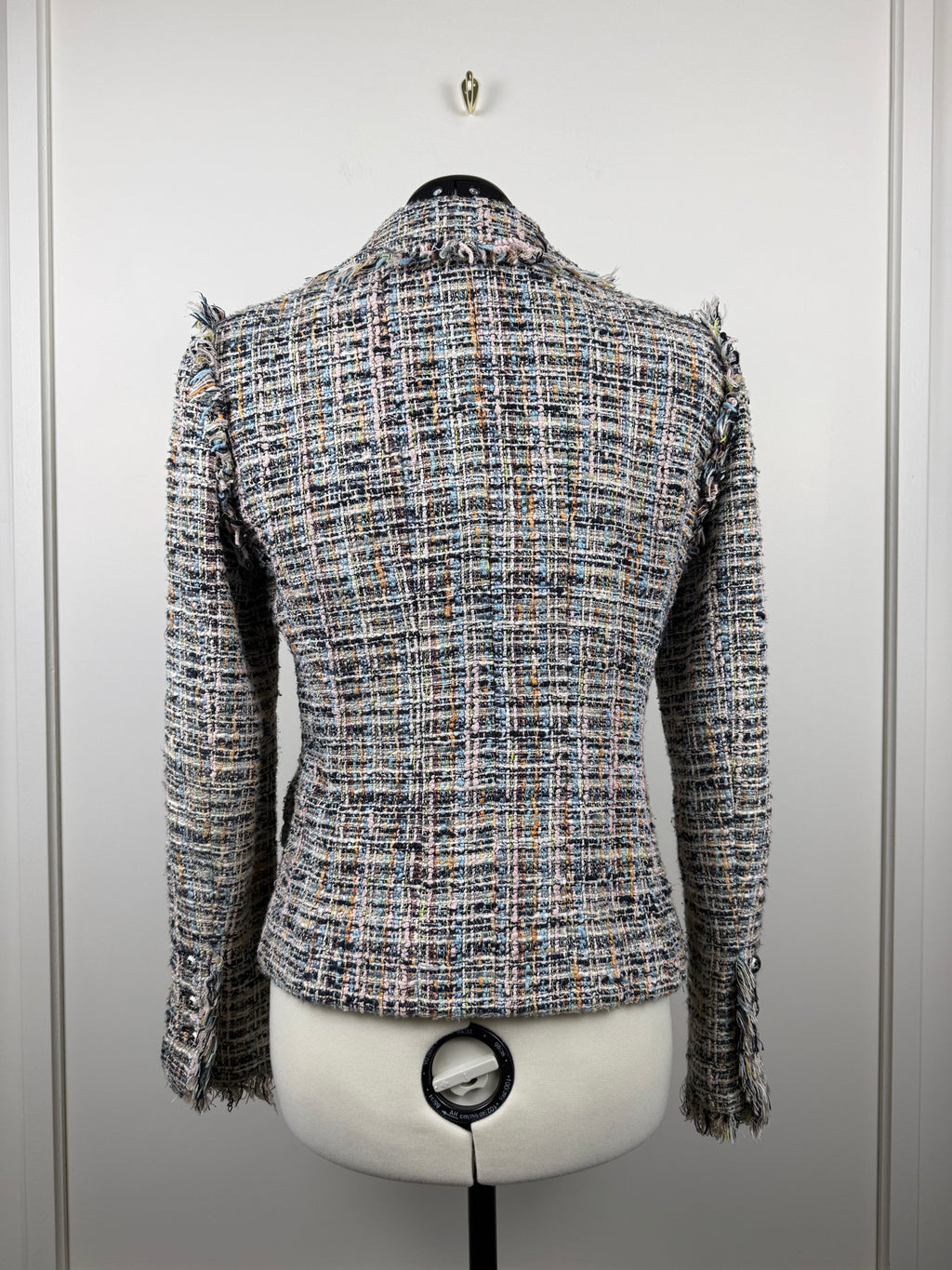 Chanel Vintage Tweed Blazer – Mehrfarbig – Gr. 36 DE (38 FR)