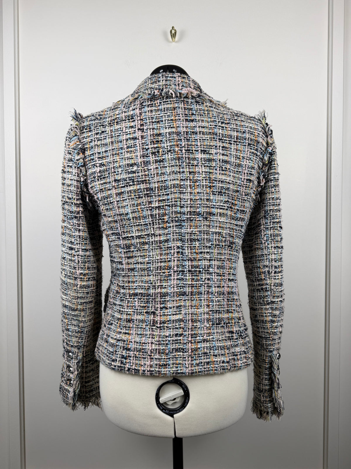 Chanel Vintage Tweed Blazer – Mehrfarbig – Gr. 36 DE (38 FR)