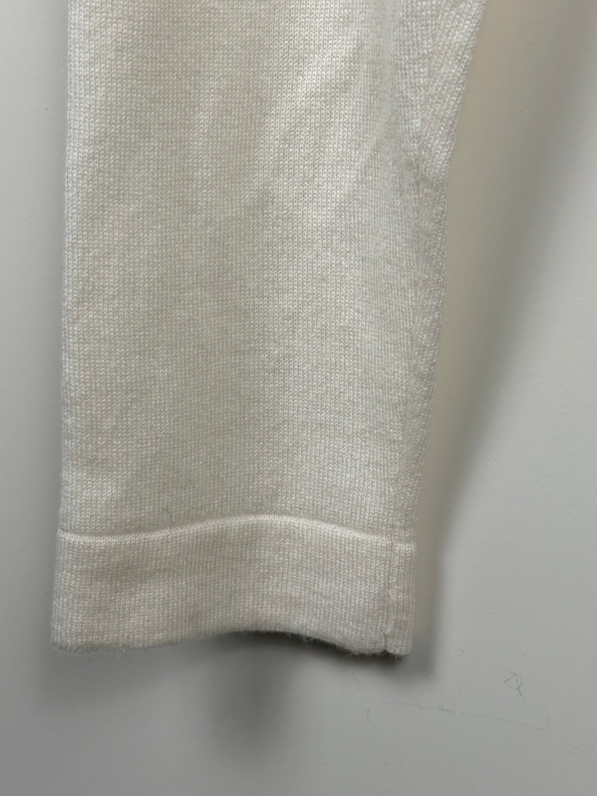 Kujten Cashmere Pants Ivory Sz. S/M