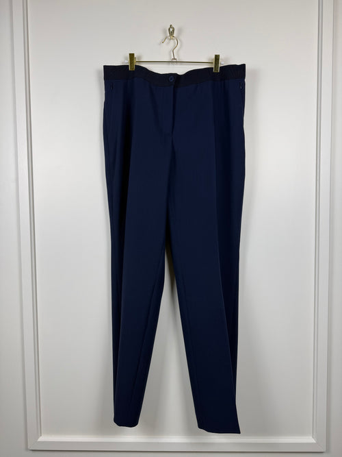 Akris Klassische Hose – Dunkelblau – Gr. 44 DE
