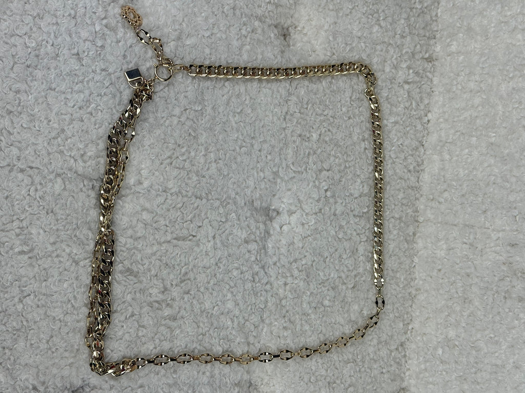 Maje Belt Gold with Clover