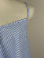 Ewa Herzog Striped Cotton Top Blue White Sz. 36 DE