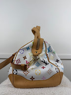 Louis Vuitton Courtney GM Monogram Multicolore – Weiss/Multi