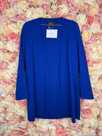 Akris Coat Royal Blue - Short Version