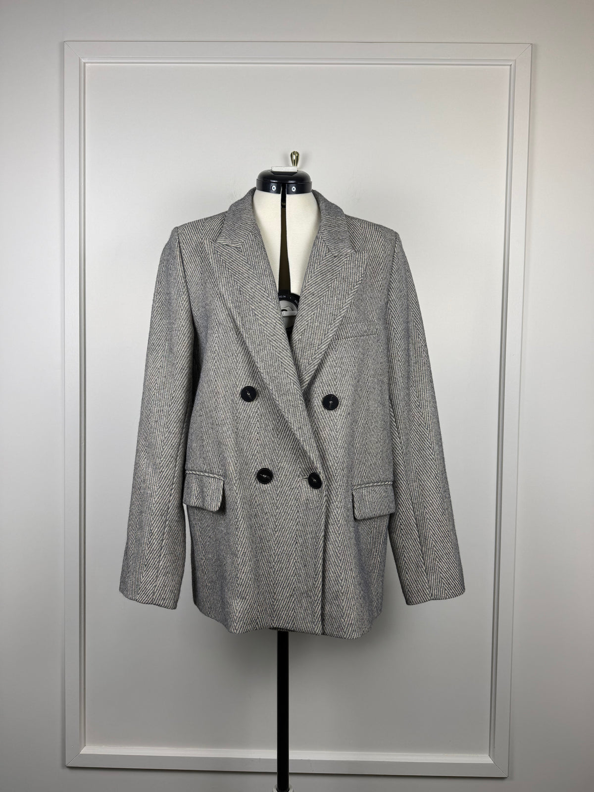 forte_forte Blazer Grey Sz. 38 DE
