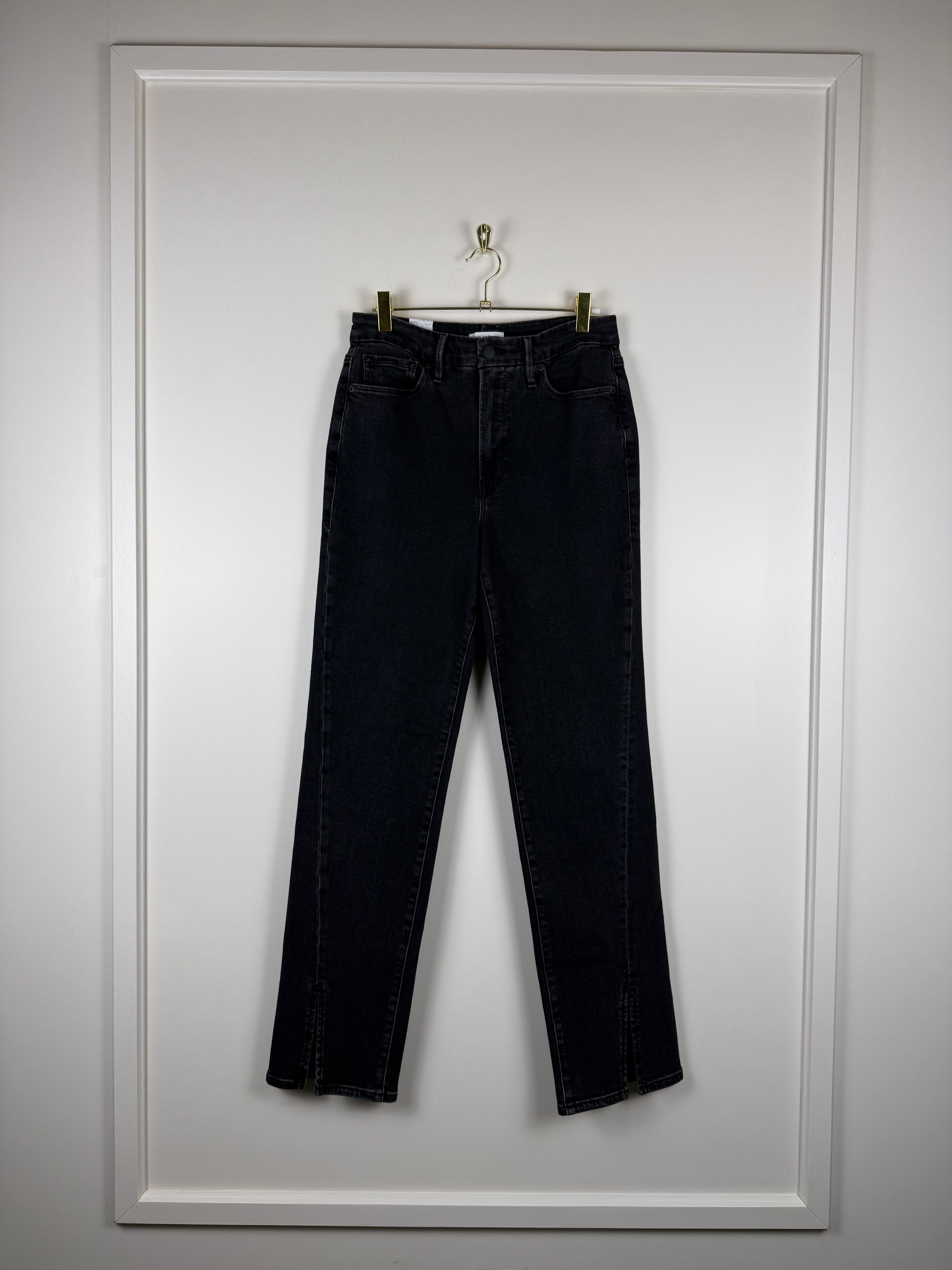 Good American "Good Boy" Jeans Dark Grey Sz. 2/26