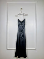 Zara Shiny Dress Black Sz. XS