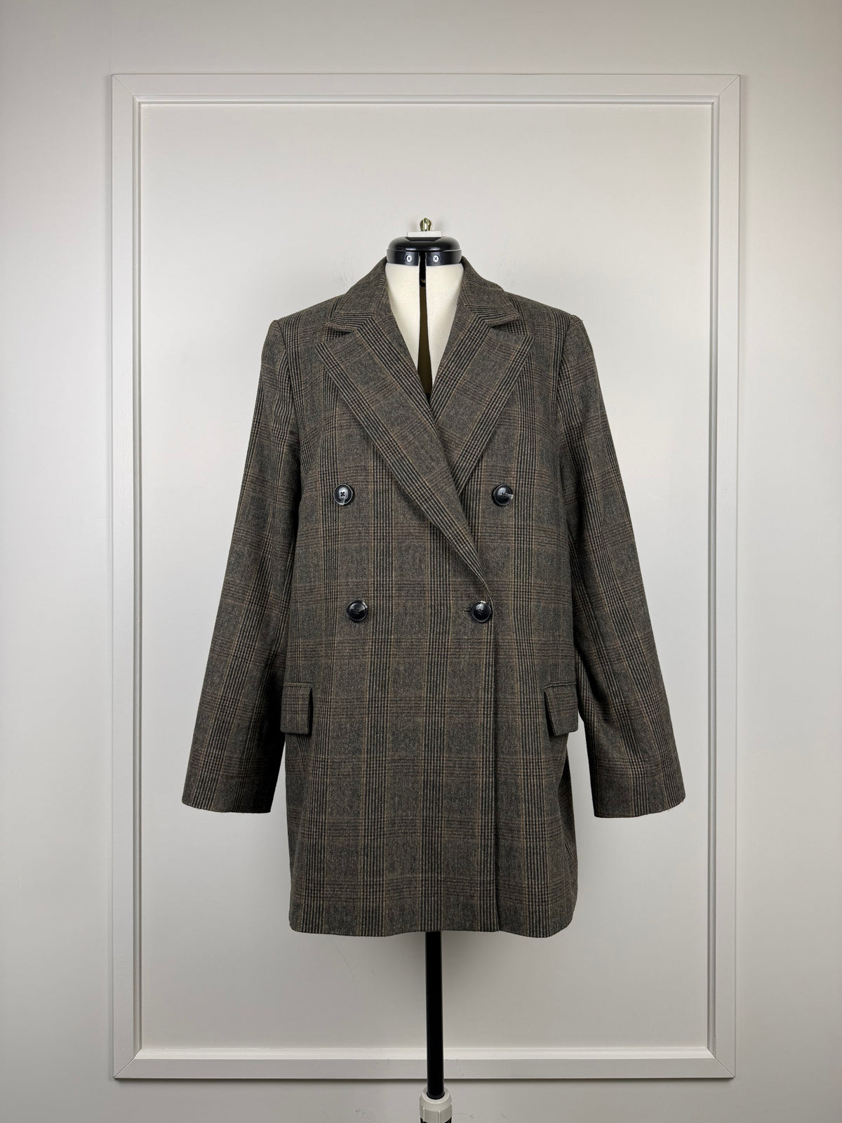 Holzweiler Check Blazer Brown Sz. M & L