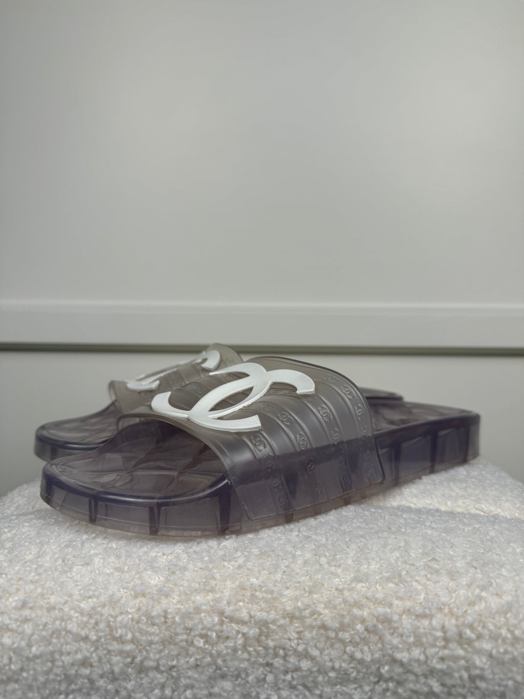 Chanel Transparent Slippers Sz. 40 EU