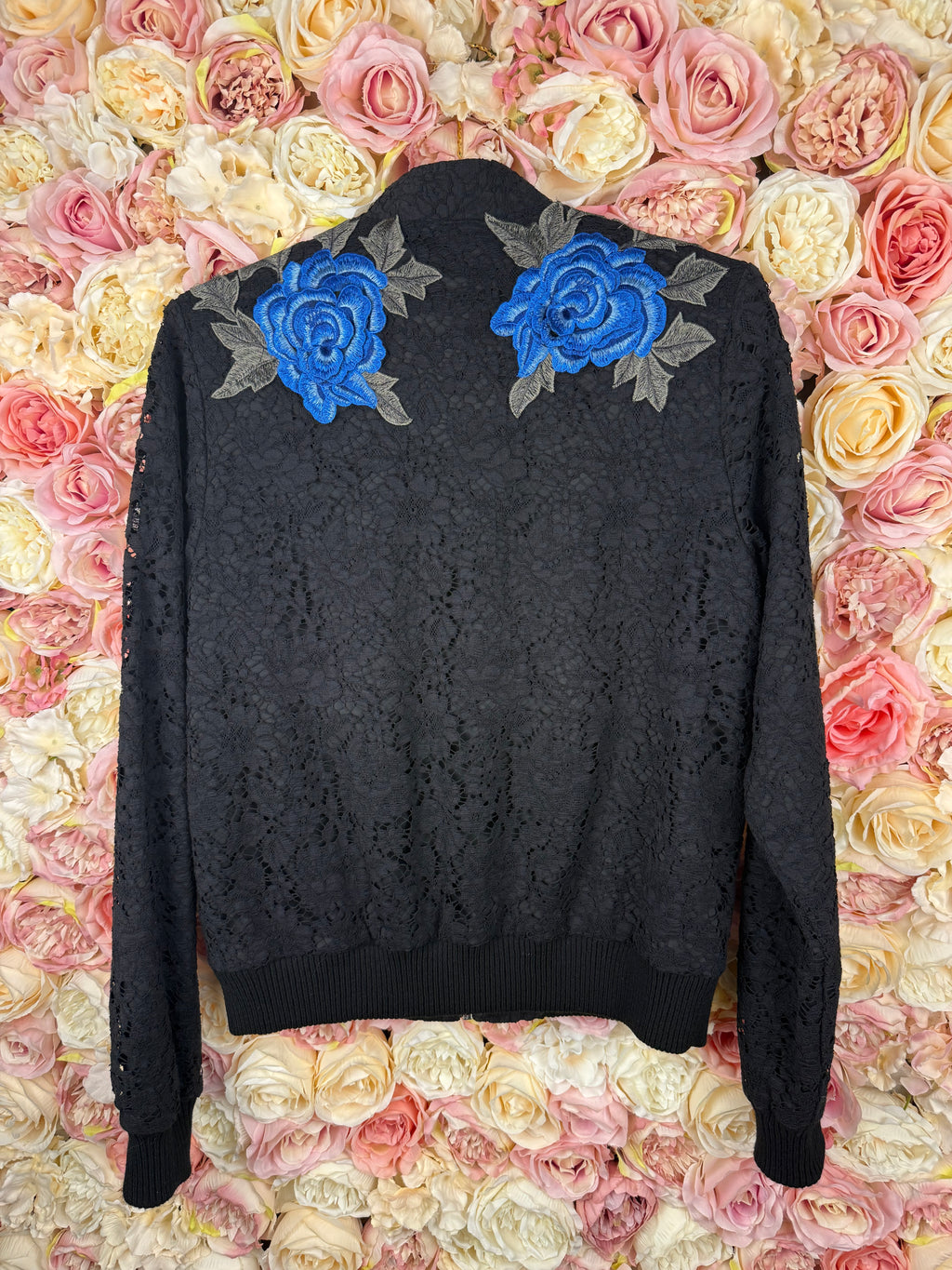 Ewa Herzog Lace Bomber Jacket