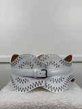 Alaïa Vienne Bustier Belt – Weiss – Gr. 75 cm