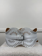 Alaïa Vienne Bustier Belt – Weiss – Gr. 75 cm