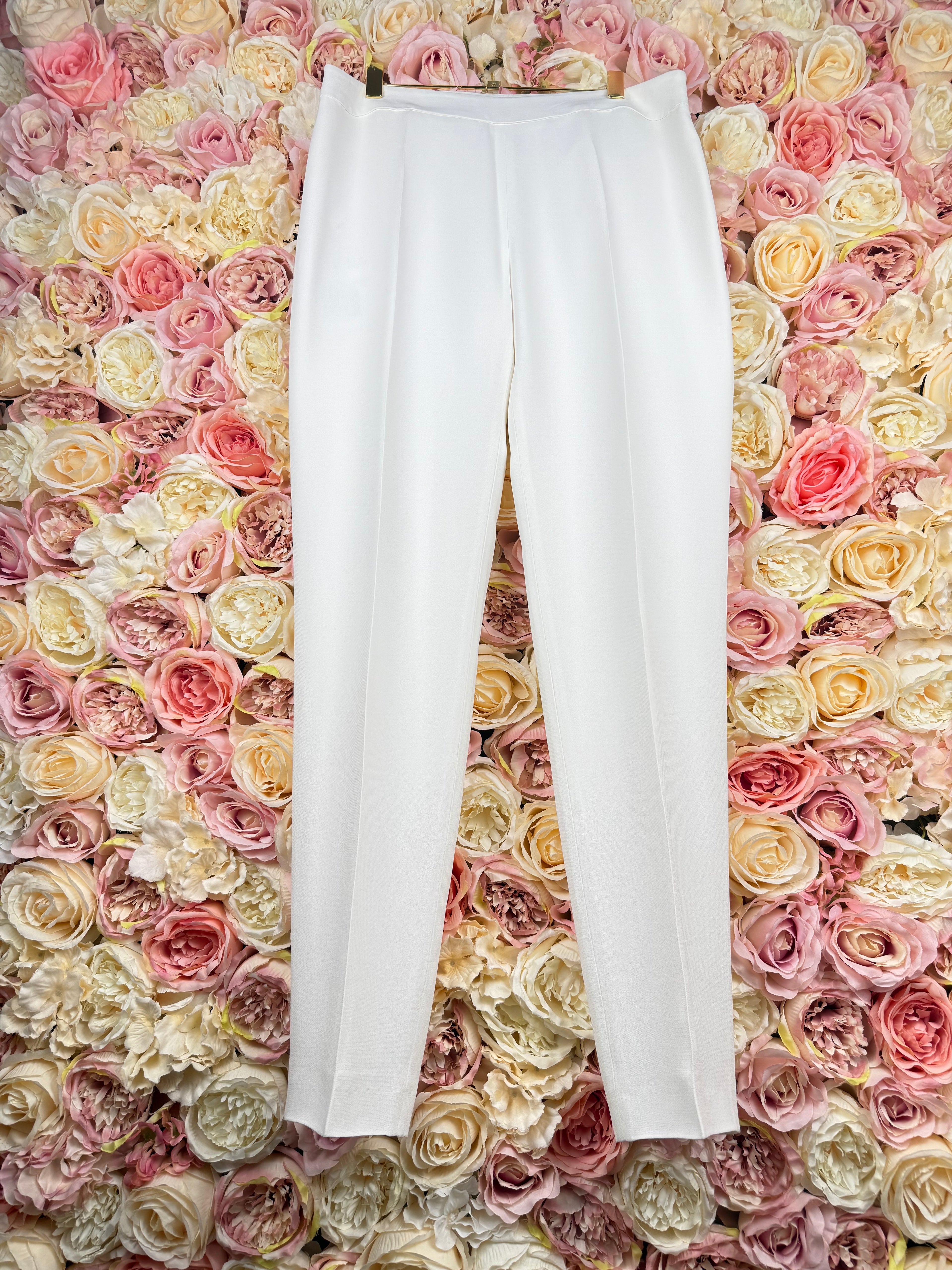 Dice Kayek Classic Pants White