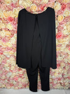 Adrianna Papell Jumpsuit Black Sz. 38 DE