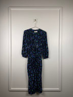 Zadig & Voltaire Kleid mit Blumenprint – Dunkelblau/Multicolor – Gr. XS