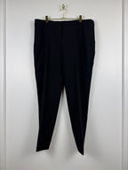 Akris Classic Wool Pants Black Sz. 42 DE
