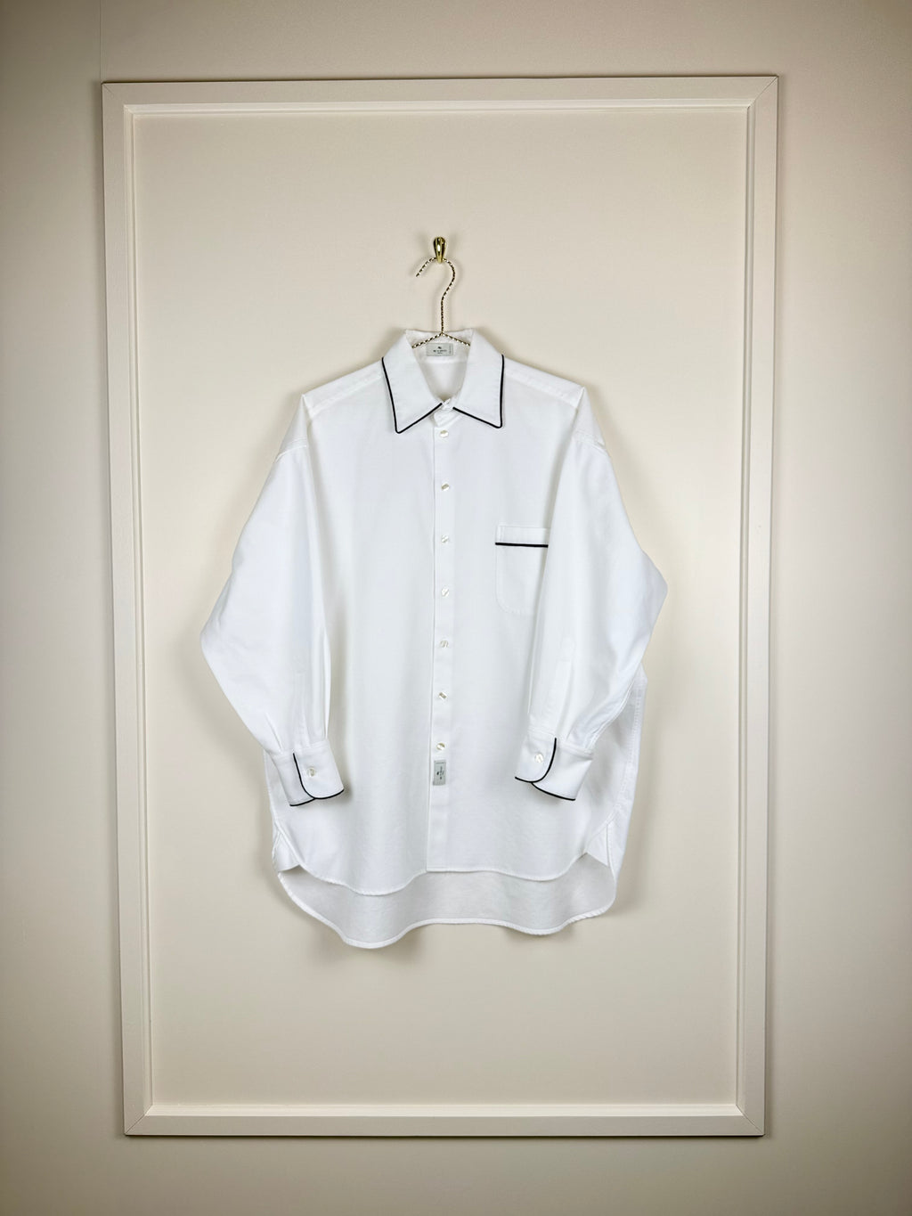 Etro Cotton Shirt White Sz. 38 DE (42 IT)