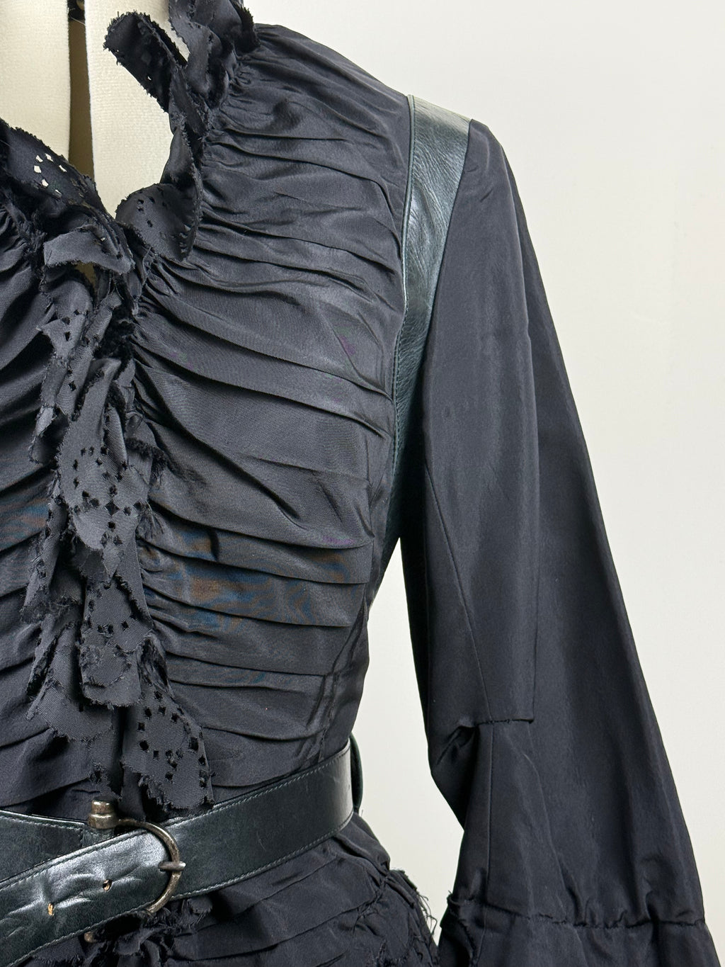 Alexander McQueen Vintage Korsett-Jacke – Schwarz – Gr. 38 DE (42 IT)