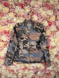 Zadig & Voltaire Jeans Jacket Camouflage Multi Sz. L