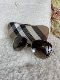 Burberry Sunglasses Gold Brown
