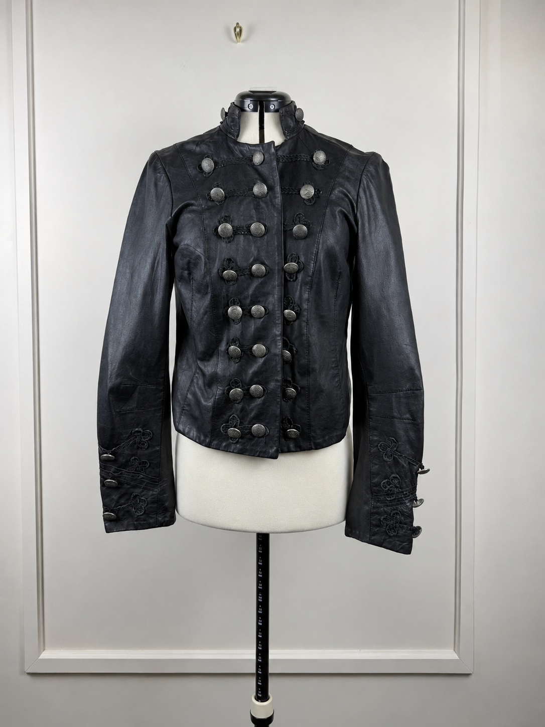 Vila Clothes Lammlederjacke – Schwarz – Gr. M