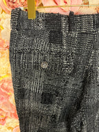 Chanel 22A Tweed Pants Grey Sz. 32 DE (34 FR)