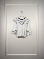 LoveShackFancy Pullover – Ecru – Gr. M