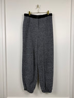 Chanel Jogginghose – Grau/Schwarz – Gr. 38 DE (40 FR)