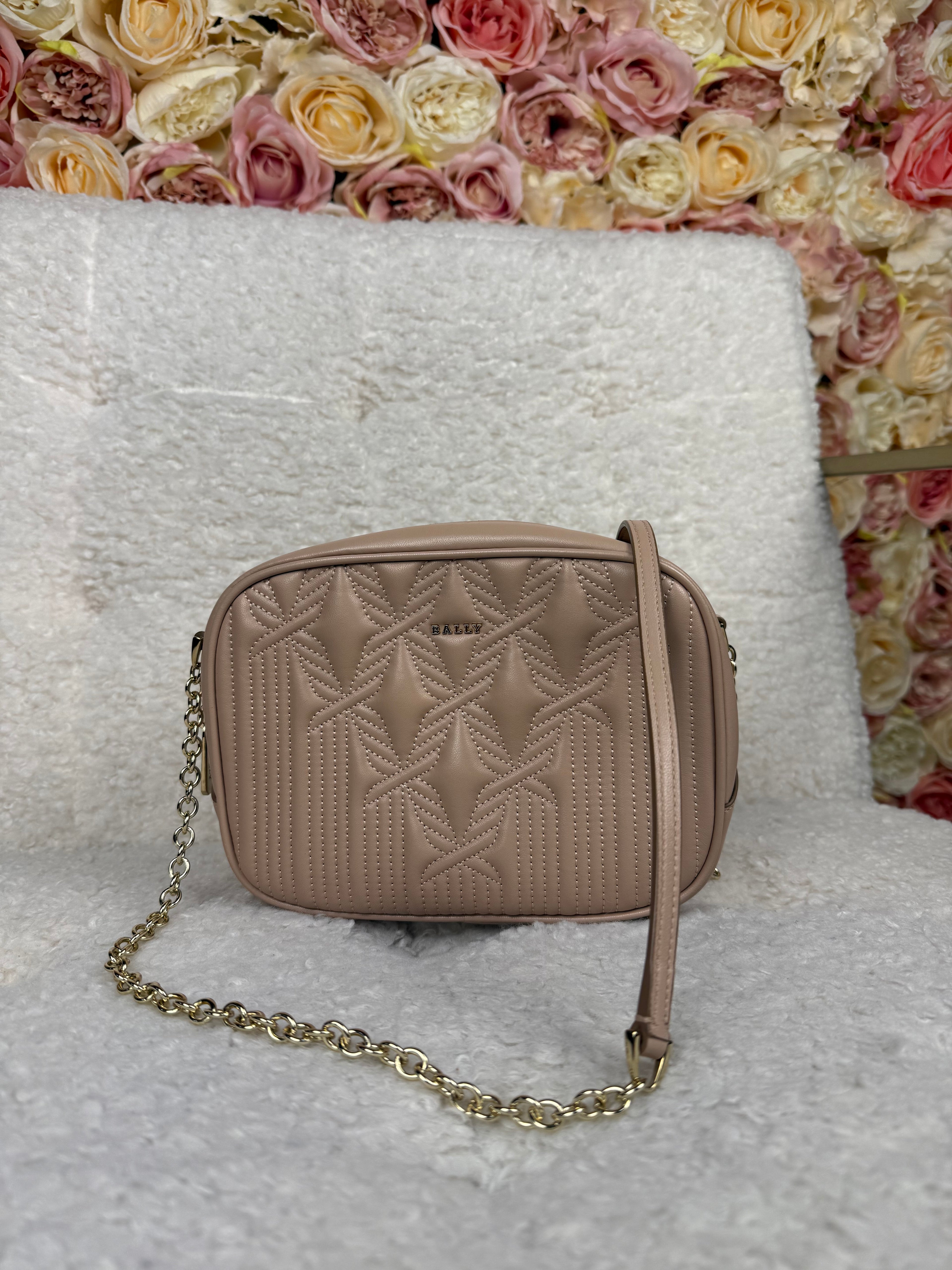 Bally Leather Bag Nude