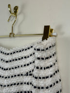 Chanel S23 Tweed Pants White Blue Sz. 42 DE (44 FR)