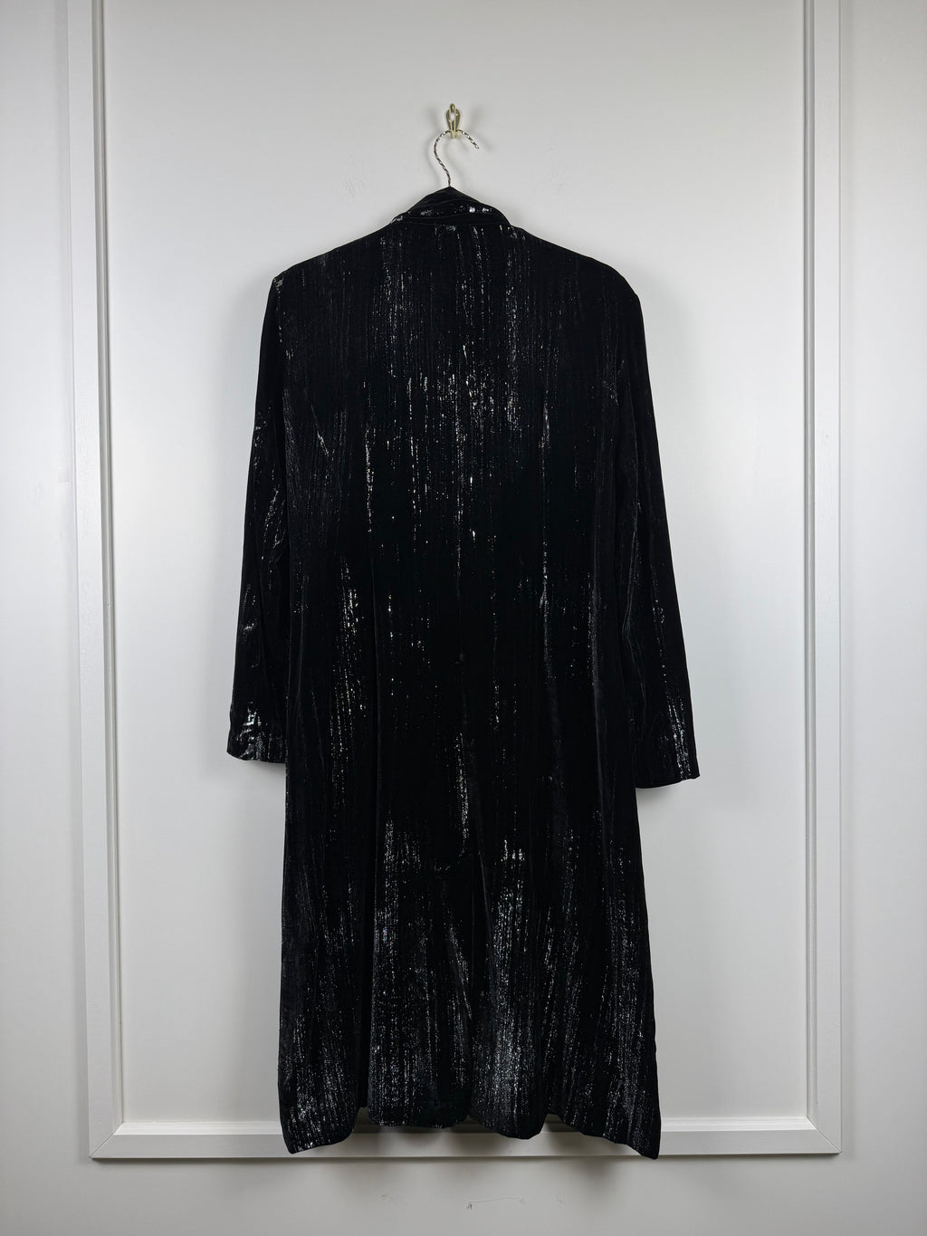 Avant Toi Mantel – Schwarz/Silber – Gr. M