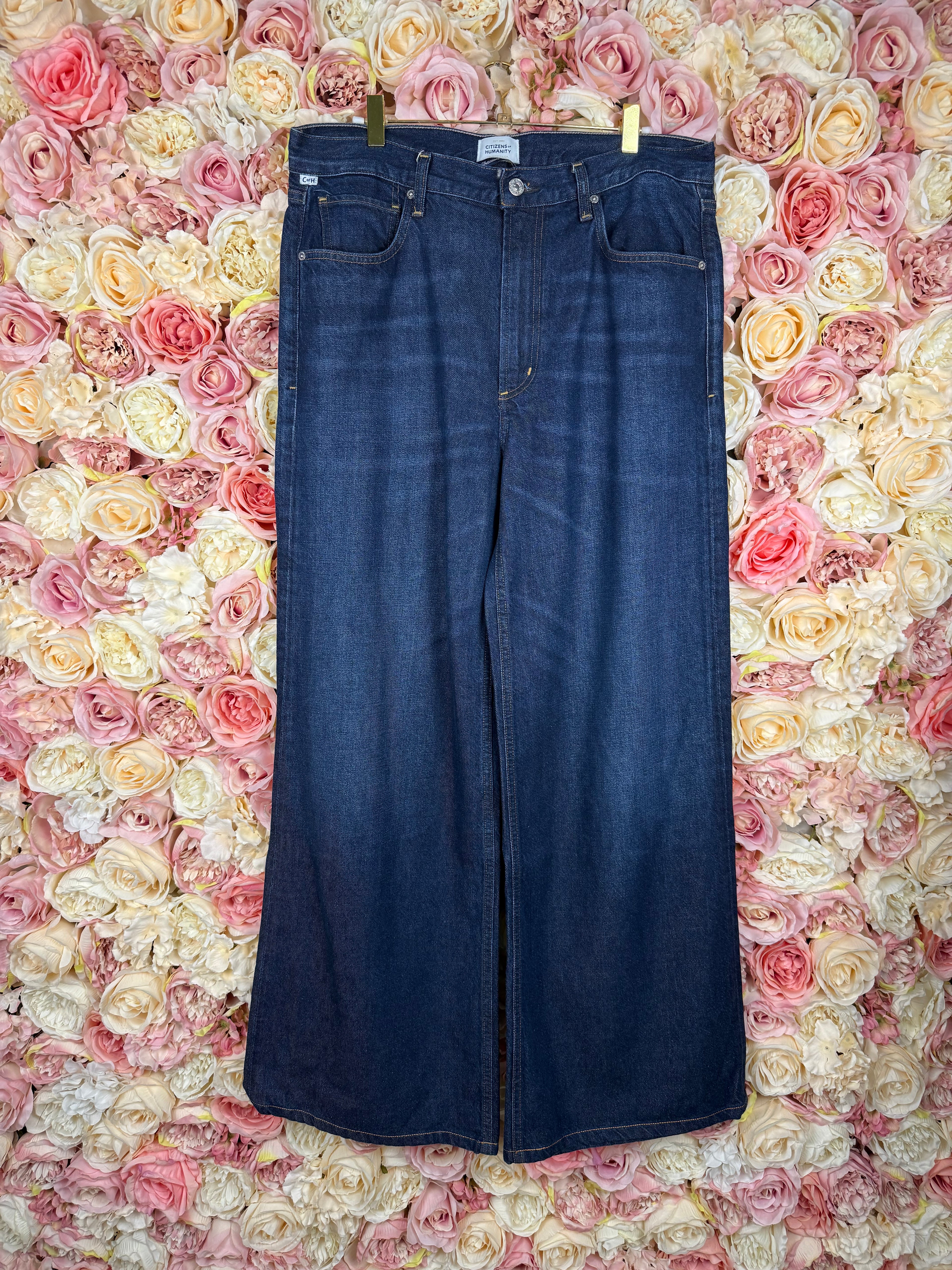 Citizens of Humanity Wide Jeans Blue Sz. 29