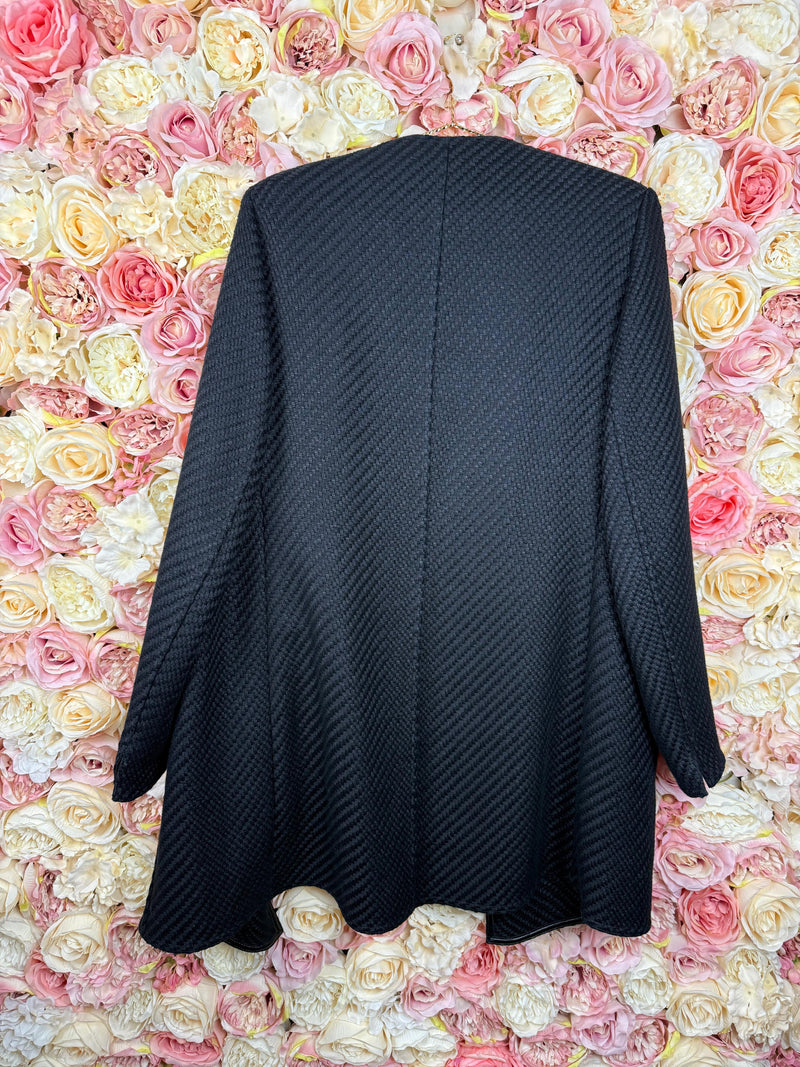 Akris Blazer Coat Black