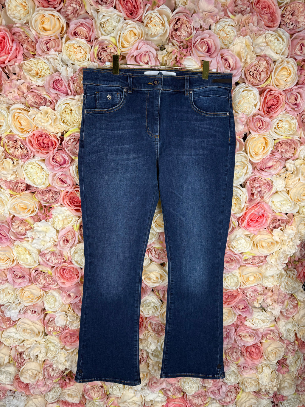 Raffaello Rossi "Boot Leg" Jeans Dark Blue Sz. 40 DE