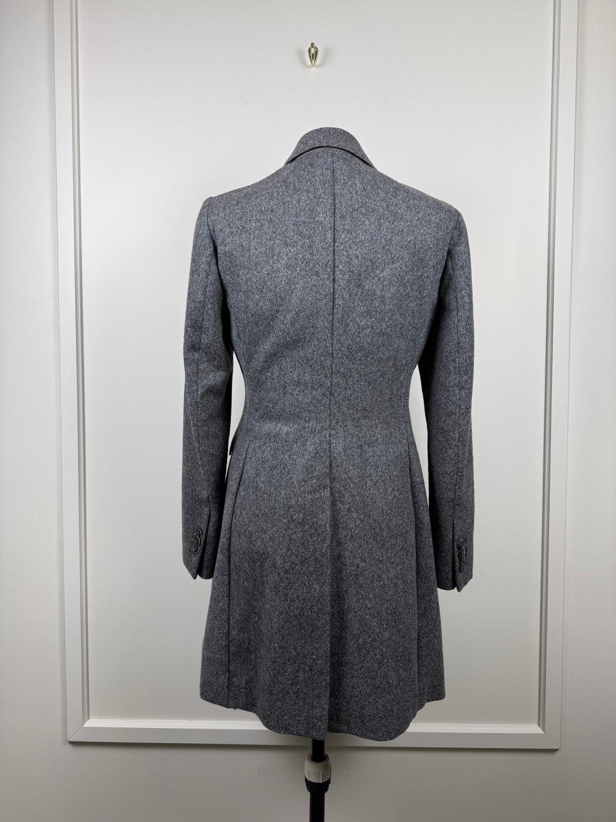 Sartoria di Cascia Mantel – Grau meliert – Gr. 36 DE (40 IT)