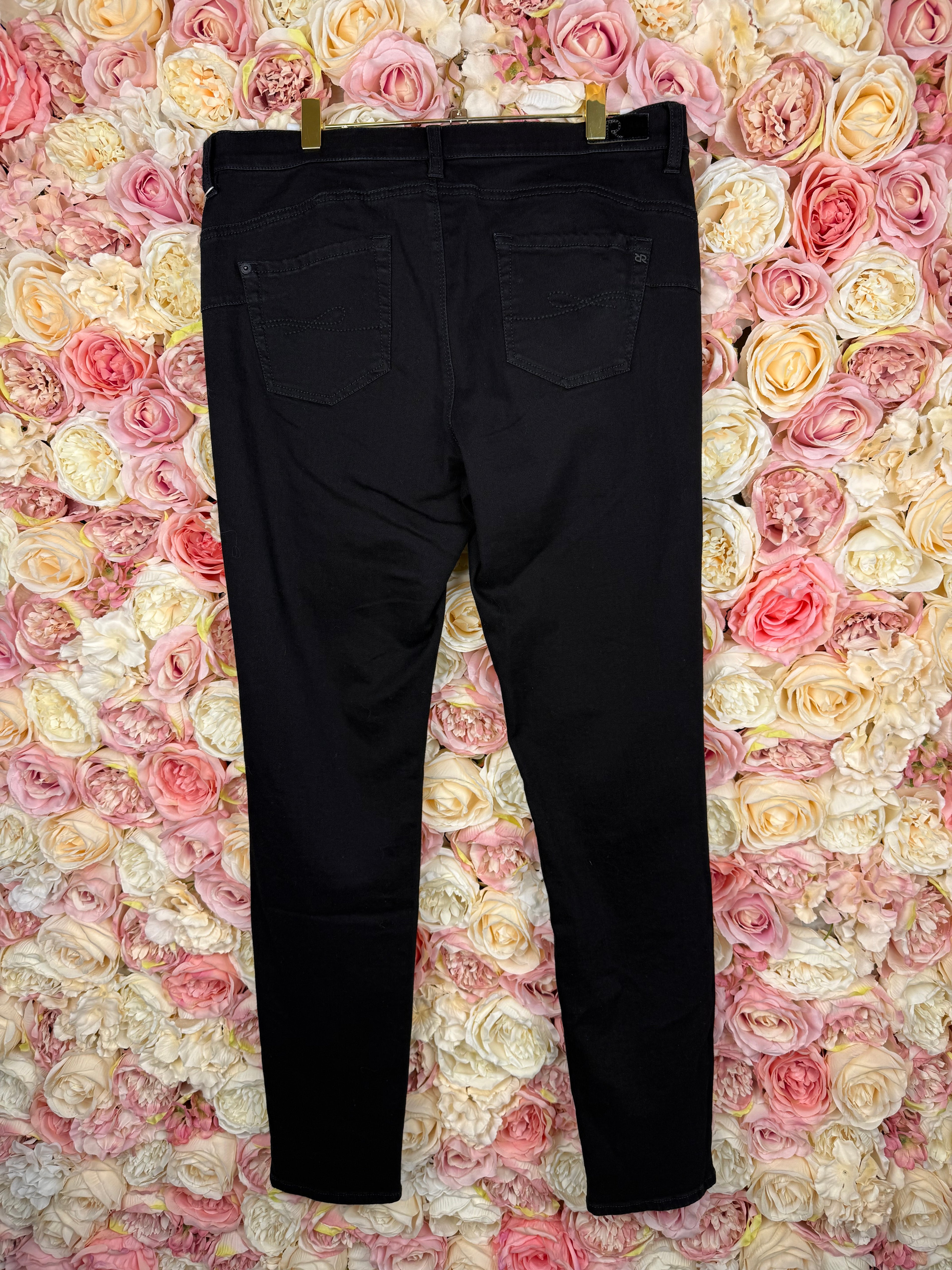 Raffaello Rossi Jeans Black Skinny