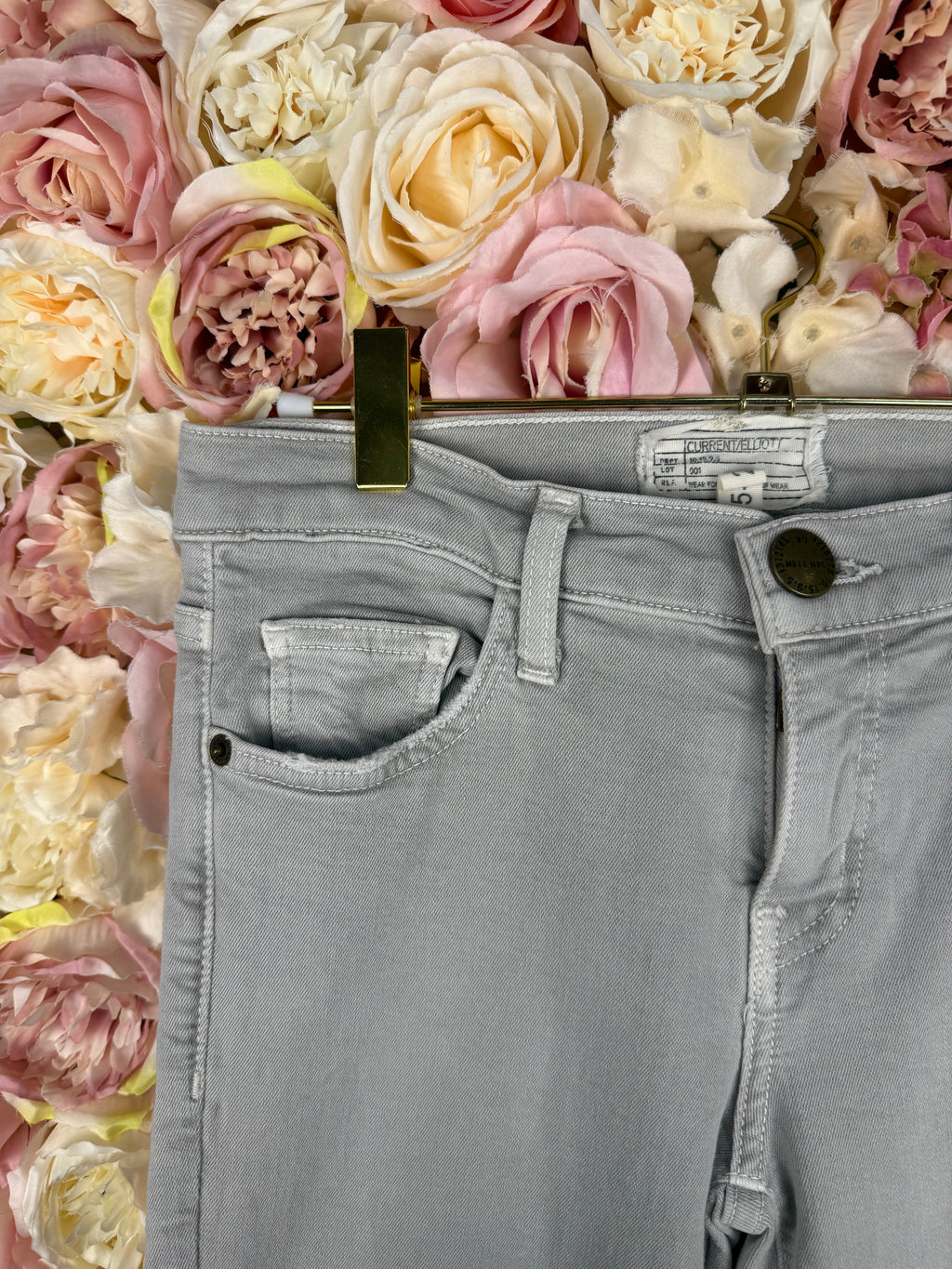 Current/Elliott Jeans light gray skinny