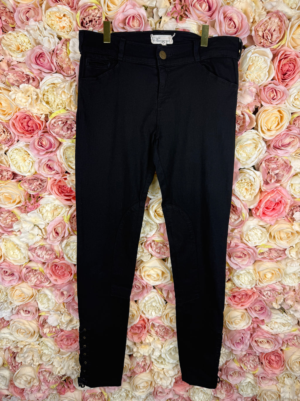 Current/Elliot Jeggings to tie by the ankles