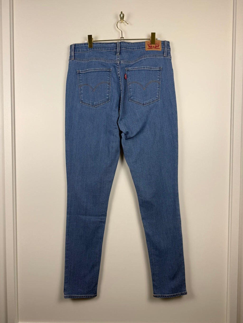 Levi's 721 High Rise Skinny Jeans Light Blue Sz. 32