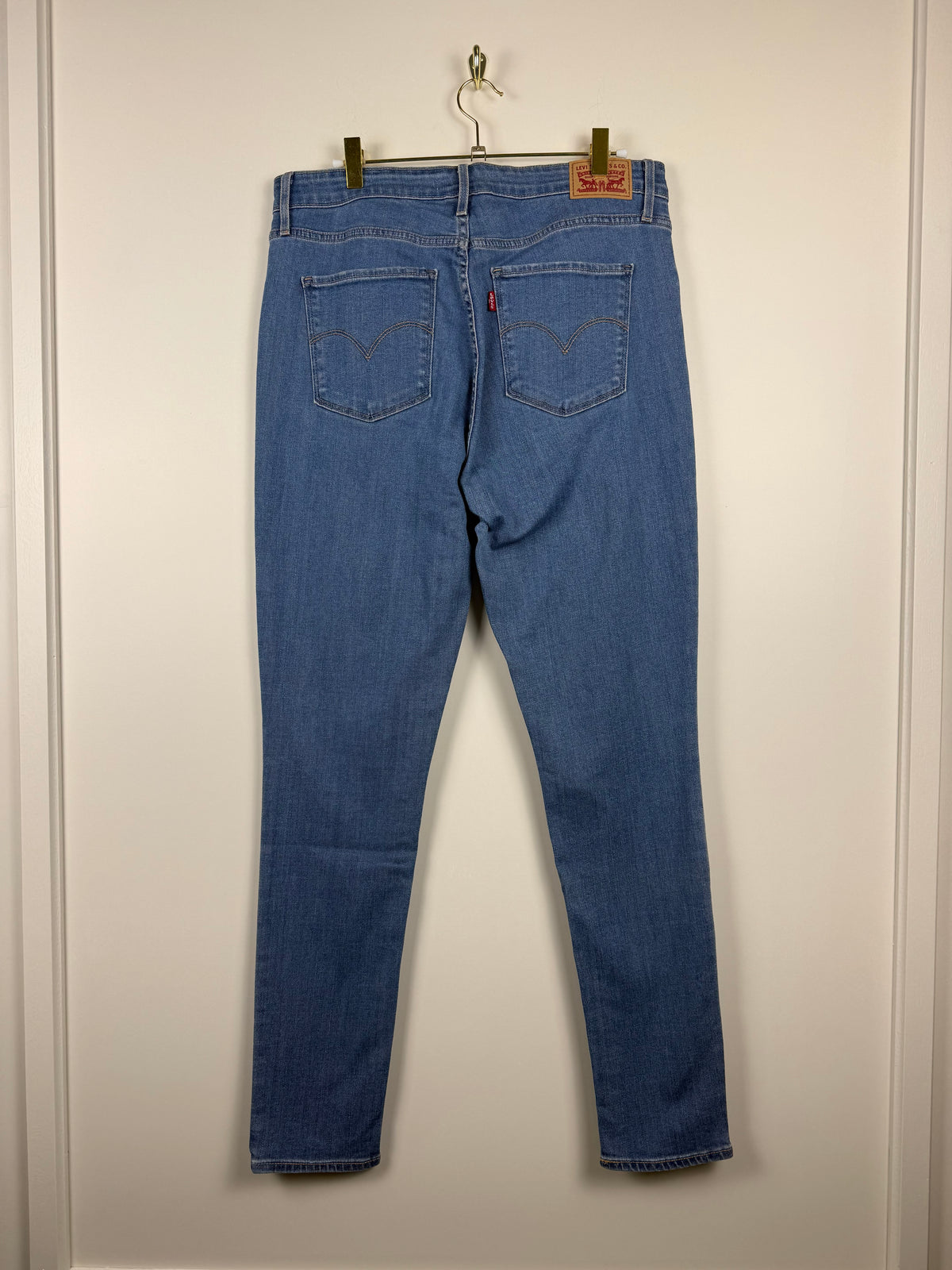 Levi's 721 High Rise Skinny Jeans Light Blue Sz. 32