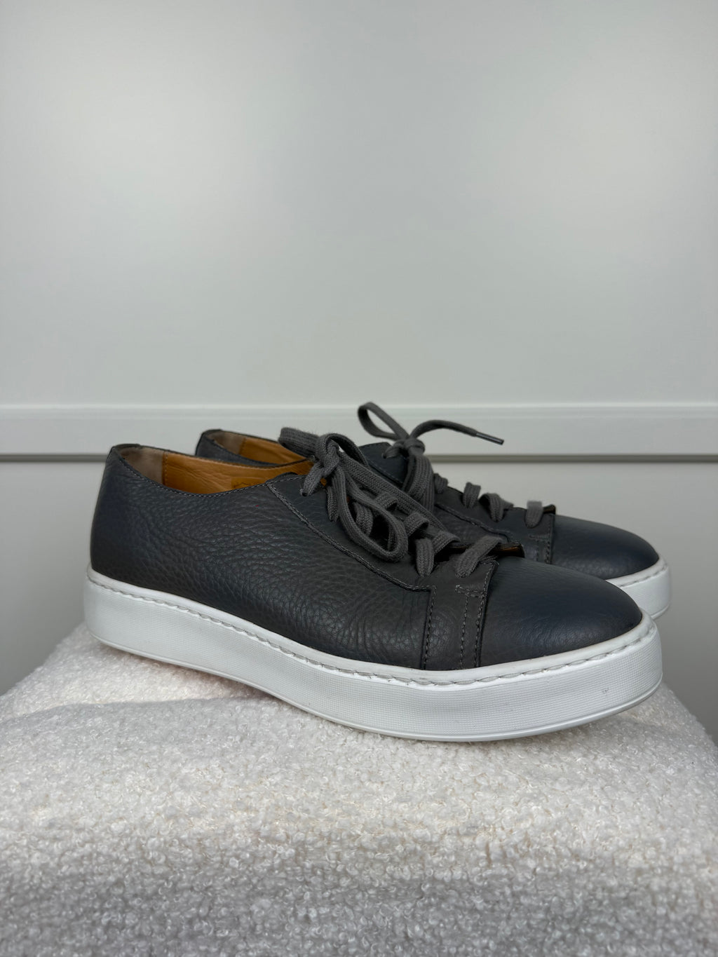 Santoni Leder Sneakers – Verschiedene Farben – Gr. 39