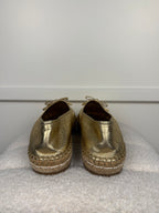 Prada Espadrilles Gold Sz. 38 EU