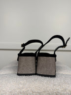 Lodi Velvet Slingbacks Black Sz. 39 EU