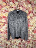 Avant Toi Turtle Neck Sweater Cashmere Mix Grey Sz. S