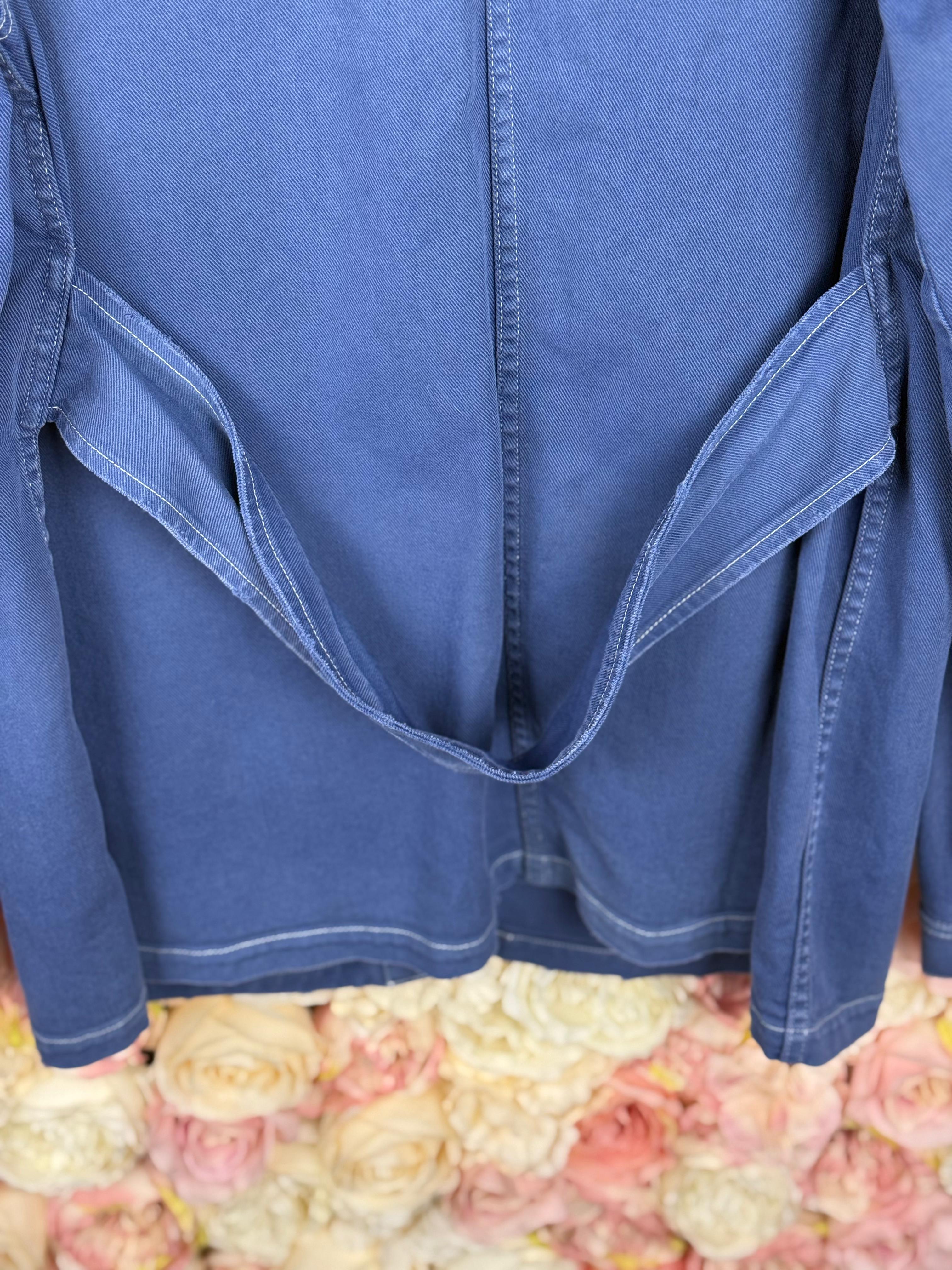 Christian Dior Jacket Runway 17 Blue Sz. 42 DE (44 FR)
