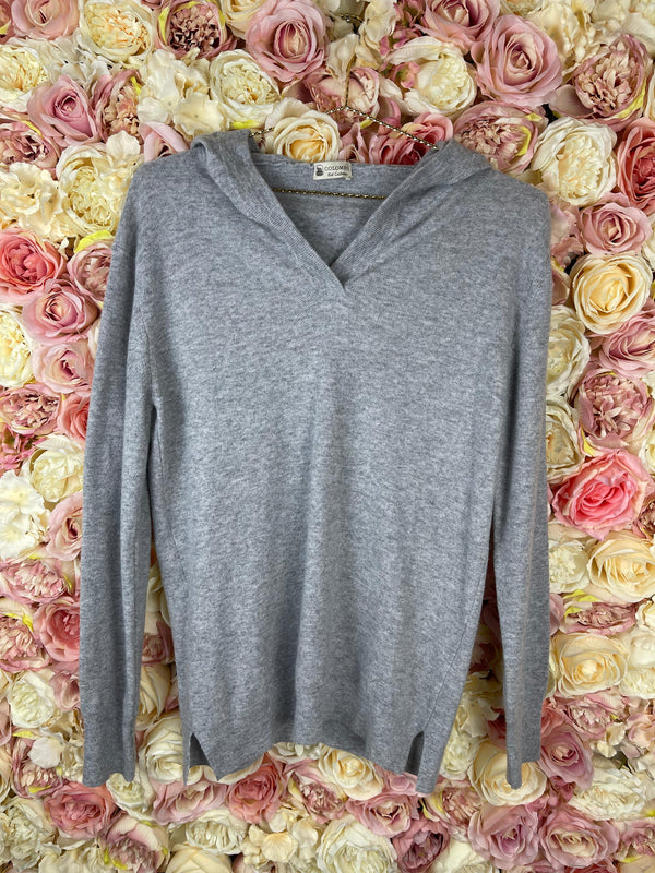 Colombo Cashmere Sweater Light Grey Sz. 38 DE