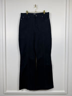 7 For All Mankind The Ultra High Rise Dojo Jeans – Schwarz – Gr. 32