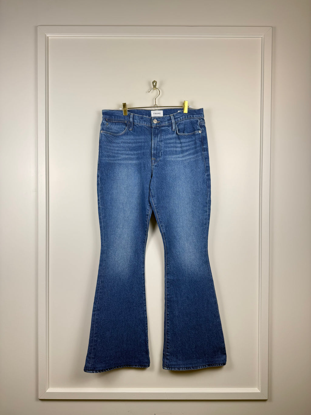 Frame Jeans "Le High Flare" Blue Size 32