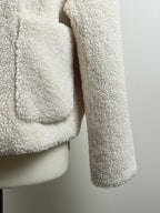 Betta Corradi Teddy-Jacke – Weiss – Gr. M